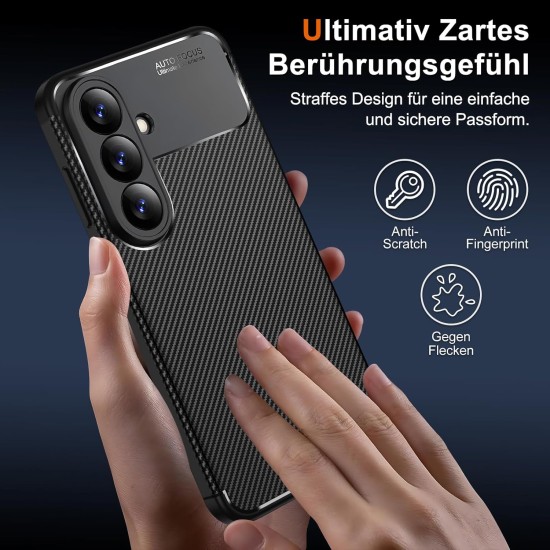 Husa Alc Mobile auto focus carbon compatibila cu Samsung Galaxy S26 Plus Husa Alc Mobile auto focus carbon compatibila cu Samsung Galaxy S26 Plus