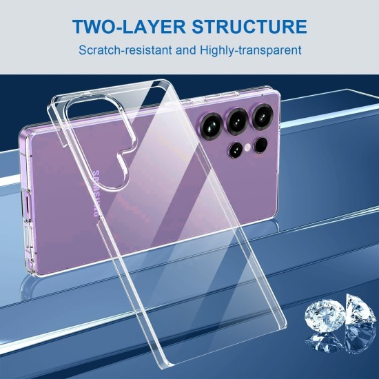 Husa 360 compatibila cu Samsung Galaxy S26 Ultra - V2 Transparent fata si spate Husa 360 compatibila cu Samsung Galaxy S26 Ultra - V2 Transparent fata si spate