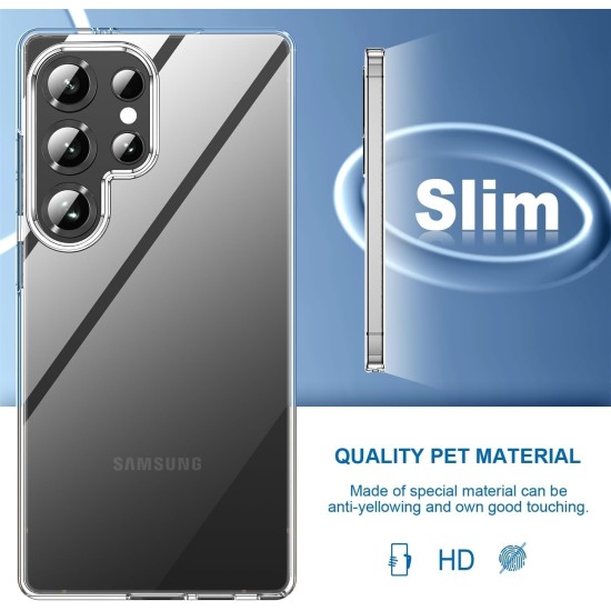 Husa 360 compatibila cu Samsung Galaxy S26 Ultra - V2 Transparent fata si spate Husa 360 compatibila cu Samsung Galaxy S26 Ultra - V2 Transparent fata si spate