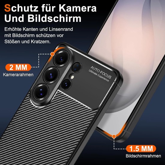 Husa Alc Mobile auto focus carbon compatibila cu Samsung Galaxy S26 Ultra