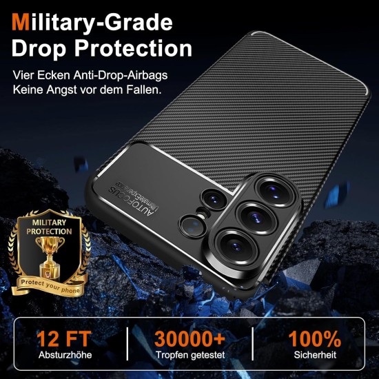 Husa Alc Mobile auto focus carbon compatibila cu Samsung Galaxy S26 Ultra