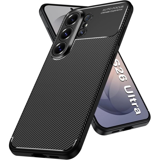 Husa Alc Mobile auto focus carbon compatibila cu Samsung Galaxy S26 Ultra