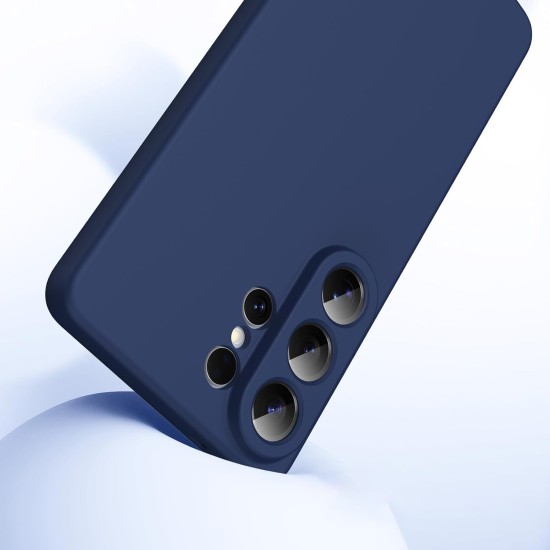 Husa Soft Touch, slim, ALC Mobile, anti soc, compatibila cu Samsung Galaxy S26 Ultra, Albastru Inchis Tpu