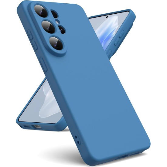 Husa Soft Touch, slim, ALC Mobile, anti soc, compatibila cu Samsung Galaxy S26 Ultra, Albastru Tpu
