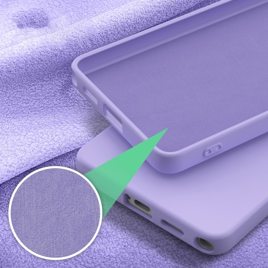Husa Soft Touch, slim, ALC Mobile, anti soc, compatibila cu Samsung Galaxy S26 Ultra, Lila Tpu