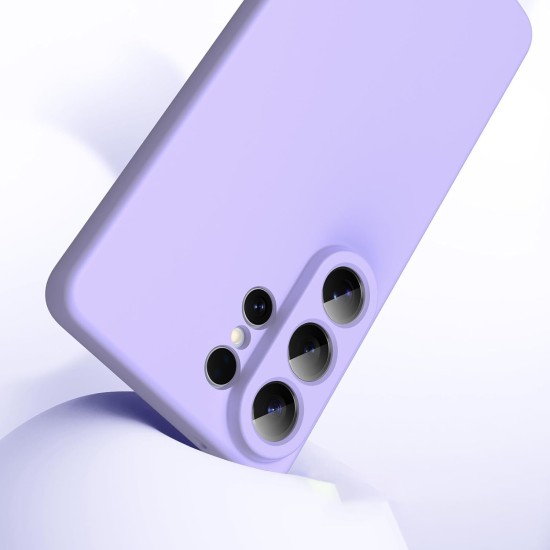 Husa Soft Touch, slim, ALC Mobile, anti soc, compatibila cu Samsung Galaxy S26 Ultra, Lila Tpu