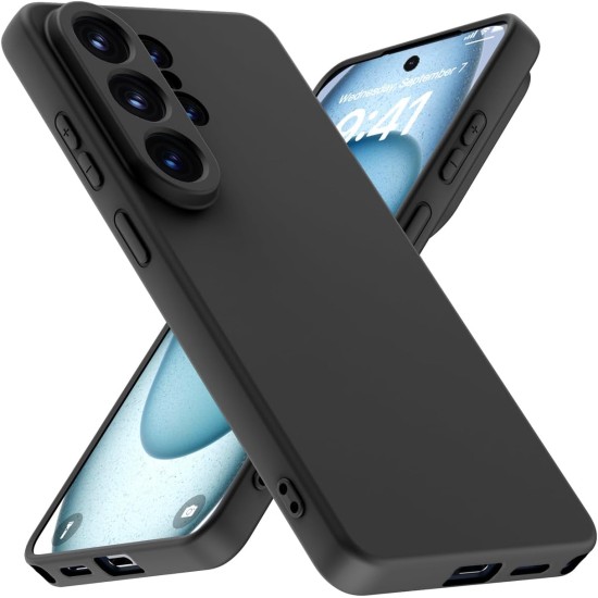 Husa Soft Touch, slim, ALC Mobile, anti soc, compatibila cu Samsung Galaxy S26 Ultra, Negru Tpu