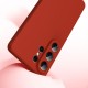Husa Soft Touch, slim, ALC Mobile, anti soc, compatibila cu Samsung Galaxy S26 Ultra, Rosu Tpu