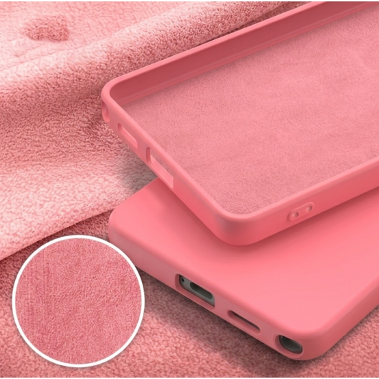 Husa Soft Touch Slim ALC Mobile, TPU, Anti-Soc, Protectie Camera, Compatibila cu Samsung Galaxy S26 Ultra, Roz Coral