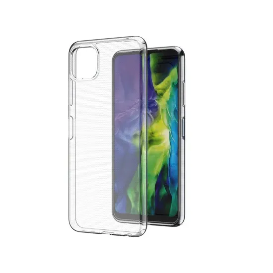 Husa silicon compatibila cu Samsung Galaxy A22 4G/LTE - Transparent Husa silicon compatibila cu Samsung Galaxy A22 4G/LTE - Transparent