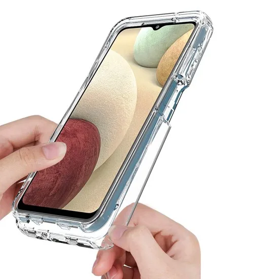 Husa 360 compatibila cu Samsung Galaxy A42 5G, V2 Transparent fata+spate Husa 360 compatibila cu Samsung Galaxy A42 5G, V2 Transparent fata+spate