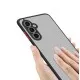 Husa hibrid ALC Samsung Galaxy A05s, husa de protectie rezistenta la zgarieturi, rezistenta la socuri, cadru TPU negru cu capac dur usor transparent pe spate Husa hibrid ALC Samsung Galaxy A05s, husa de protectie rezistenta la zgarieturi, rezistenta la socuri, cadru TPU negru cu capac dur usor transparent pe spate