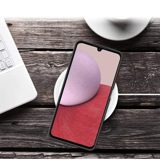 Husa hibrid ALC Samsung Galaxy A05s, husa de protectie rezistenta la zgarieturi, rezistenta la socuri, cadru TPU negru cu capac dur usor transparent pe spate Husa hibrid ALC Samsung Galaxy A05s, husa de protectie rezistenta la zgarieturi, rezistenta la socuri, cadru TPU negru cu capac dur usor transparent pe spate