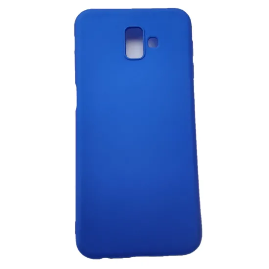 Husa Samsung Galaxy J6 Plus 2018 - Silicon Slim, Blue Husa Samsung Galaxy J6 Plus 2018 - Silicon Slim, Blue