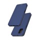 Husa Flip cover magnetic compatibila cu Samsung Galaxy A02S, Albastru