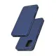 Husa Flip cover magnetic compatibila cu Samsung Galaxy S20 FE, Albastru