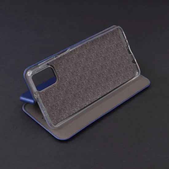 Husa Flip cover magnetic compatibila cu Samsung Galaxy S20 FE, Albastru