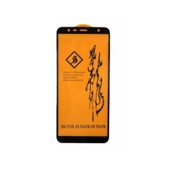 Folie sticla 6D pentru Samsung Galaxy J6 Plus - Negru Folie sticla 6D pentru Samsung Galaxy J6 Plus - Negru