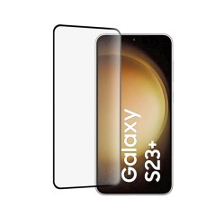 Folie sticla compatibila cu Samsung Galaxy S23 Plus - Contur negru Folie sticla compatibila cu Samsung Galaxy S23 Plus - Contur negru