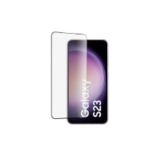 Folie sticla compatibila cu Samsung Galaxy S23 - Contur negru Folie sticla compatibila cu Samsung Galaxy S23 - Contur negru