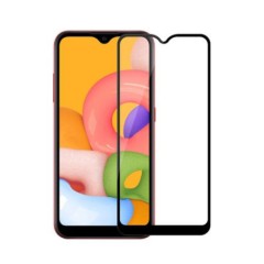 Folie sticla compatibila cu Samsung Galaxy A23 - Contur negru