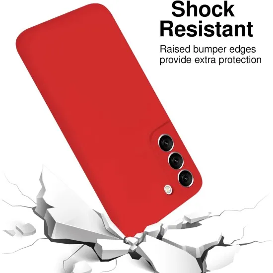 Husa Soft Touch, slim, ALC Mobile, anti soc, compatibila cu Samsung Galaxy S23, Rosu Tpu Husa Soft Touch, slim, ALC Mobile, anti soc, compatibila cu Samsung Galaxy S23, Rosu Tpu