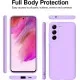 Husa Soft Touch, slim, ALC Mobile, anti soc, compatibila cu Samsung Galaxy S21, Lila Tpu Husa Soft Touch, slim, ALC Mobile, anti soc, compatibila cu Samsung Galaxy S21, Lila Tpu