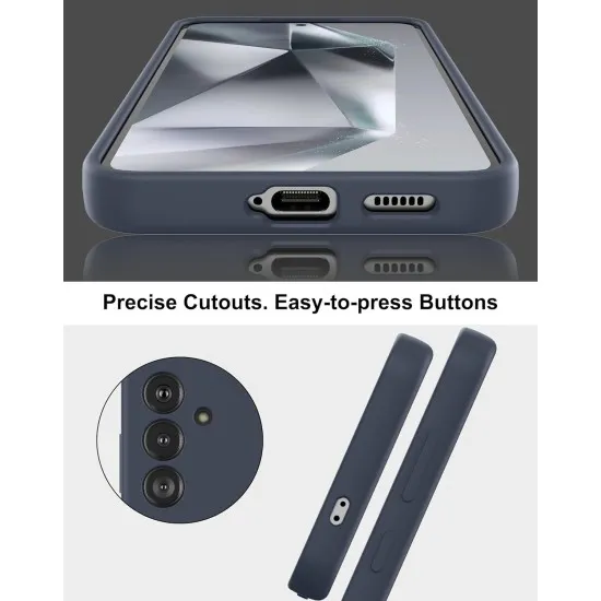 Husa Soft Touch, slim, ALC Mobile, anti soc, compatibila cu Samsung Galaxy S24, Albastru Inchis Tpu Husa Soft Touch, slim, ALC Mobile, anti soc, compatibila cu Samsung Galaxy S24, Albastru Inchis Tpu