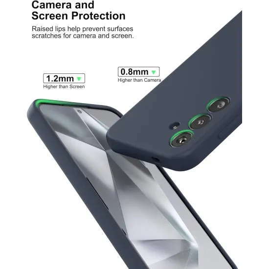 Husa Soft Touch, slim, ALC Mobile, anti soc, compatibila cu Samsung Galaxy S24, Albastru Inchis Tpu Husa Soft Touch, slim, ALC Mobile, anti soc, compatibila cu Samsung Galaxy S24, Albastru Inchis Tpu