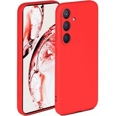 Husa Soft Touch, compatibila cu Samsung Galaxy S24, Rosu Tpu