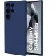 Husa Soft Touch, slim, ALC Mobile, anti soc, compatibila cu Samsung Galaxy S24 Ultra, Albastru inchis Tpu Husa Soft Touch, slim, ALC Mobile, anti soc, compatibila cu Samsung Galaxy S24 Ultra, Albastru inchis Tpu