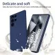 Husa Soft Touch, slim, ALC Mobile, anti soc, compatibila cu Samsung Galaxy S24 Ultra, Albastru inchis Tpu Husa Soft Touch, slim, ALC Mobile, anti soc, compatibila cu Samsung Galaxy S24 Ultra, Albastru inchis Tpu