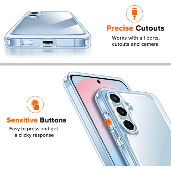 Husa Anti soc, transparenta compatibila cu Samsung Galaxy S25 Plus Husa Anti soc, transparenta compatibila cu Samsung Galaxy S25 Plus