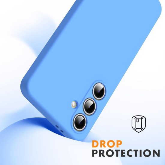 Husa Soft Touch, slim, ALC Mobile, anti soc, compatibila cu Samsung Galaxy S24 Fe, Albastru Tpu Husa Soft Touch, slim, ALC Mobile, anti soc, compatibila cu Samsung Galaxy S24 Fe, Albastru Tpu