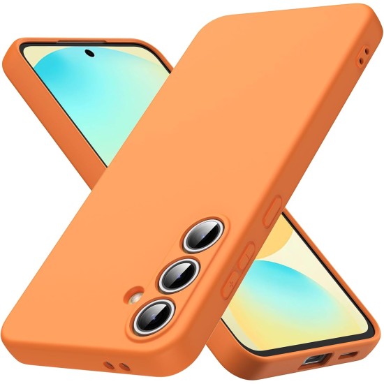 Husa Soft Touch, slim, ALC Mobile, anti soc, compatibila cu Samsung Galaxy S24 Fe, Portocaliu Tpu Husa Soft Touch, slim, ALC Mobile, anti soc, compatibila cu Samsung Galaxy S24 Fe, Portocaliu Tpu