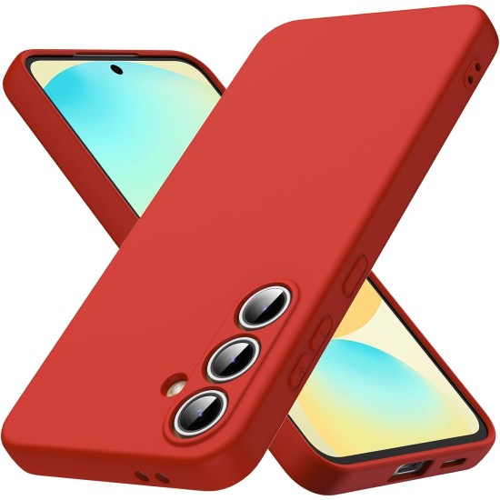 Husa Soft Touch, slim, ALC Mobile, anti soc, compatibila cu Samsung Galaxy S24 Fe, Rosu Tpu Husa Soft Touch, slim, ALC Mobile, anti soc, compatibila cu Samsung Galaxy S24 Fe, Rosu Tpu