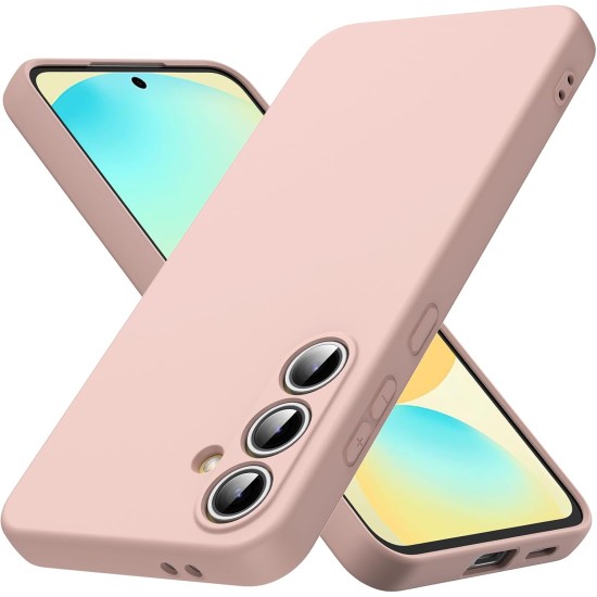 Husa Soft Touch, slim, ALC Mobile, anti soc, compatibila cu Samsung Galaxy S24 Fe, Roz Pudra Tpu Husa Soft Touch, slim, ALC Mobile, anti soc, compatibila cu Samsung Galaxy S24 Fe, Roz Pudra Tpu