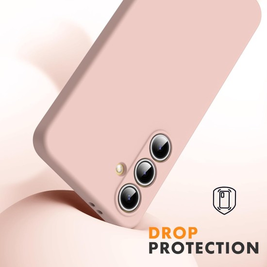 Husa Soft Touch, slim, ALC Mobile, anti soc, compatibila cu Samsung Galaxy S24 Fe, Roz Pudra Tpu Husa Soft Touch, slim, ALC Mobile, anti soc, compatibila cu Samsung Galaxy S24 Fe, Roz Pudra Tpu