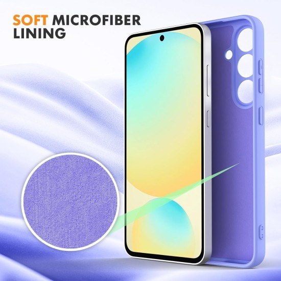 Husa Soft Touch, slim, ALC Mobile, anti soc, compatibila cu Samsung Galaxy S25 Fe, Lila Tpu Husa Soft Touch, slim, ALC Mobile, anti soc, compatibila cu Samsung Galaxy S25 Fe, Lila Tpu