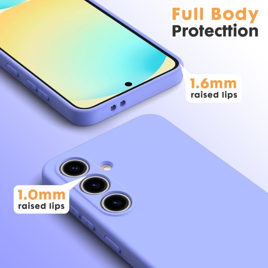Husa Soft Touch, slim, ALC Mobile, anti soc, compatibila cu Samsung Galaxy S25 Fe, Lila Tpu Husa Soft Touch, slim, ALC Mobile, anti soc, compatibila cu Samsung Galaxy S25 Fe, Lila Tpu