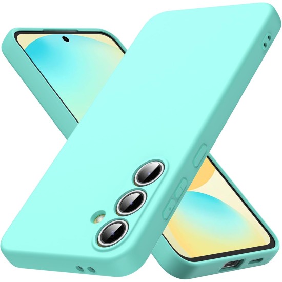 Husa Soft Touch, slim, ALC Mobile, anti soc, compatibila cu Samsung Galaxy S24 Fe, Turqoise Tpu Husa Soft Touch, slim, ALC Mobile, anti soc, compatibila cu Samsung Galaxy S24 Fe, Turqoise Tpu
