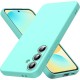 Husa Soft Touch, slim, ALC Mobile, anti soc, compatibila cu Samsung Galaxy S24 Fe, Turqoise Tpu Husa Soft Touch, slim, ALC Mobile, anti soc, compatibila cu Samsung Galaxy S24 Fe, Turqoise Tpu