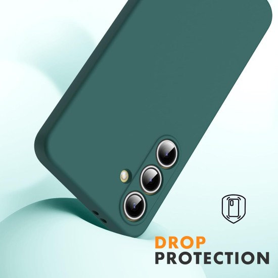 Husa Soft Touch, slim, ALC Mobile, anti soc, compatibila cu Samsung Galaxy S24 Fe, Verde Inchis Tpu Husa Soft Touch, slim, ALC Mobile, anti soc, compatibila cu Samsung Galaxy S24 Fe, Verde Inchis Tpu