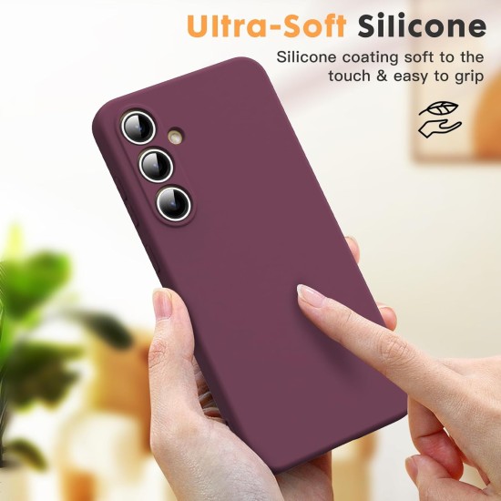 Husa Soft Touch, slim, ALC Mobile, anti soc, compatibila cu Samsung Galaxy S25 Fe, Visiniu Tpu Husa Soft Touch, slim, ALC Mobile, anti soc, compatibila cu Samsung Galaxy S25 Fe, Visiniu Tpu