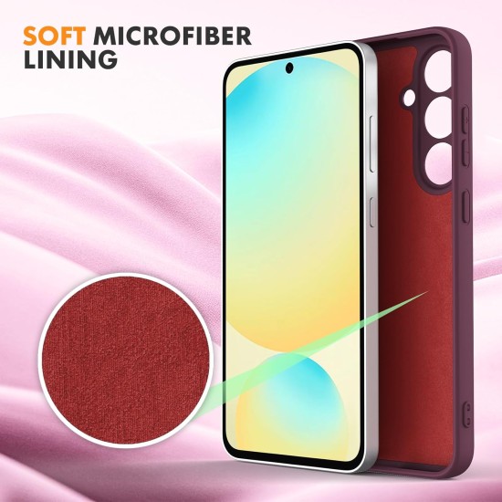 Husa Soft Touch, slim, ALC Mobile, anti soc, compatibila cu Samsung Galaxy S25 Fe, Visiniu Tpu Husa Soft Touch, slim, ALC Mobile, anti soc, compatibila cu Samsung Galaxy S25 Fe, Visiniu Tpu