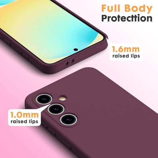 Husa Soft Touch, slim, ALC Mobile, anti soc, compatibila cu Samsung Galaxy S25 Fe, Visiniu Tpu Husa Soft Touch, slim, ALC Mobile, anti soc, compatibila cu Samsung Galaxy S25 Fe, Visiniu Tpu