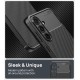 Husa Alc Mobile auto focus carbon compatibila cu Samsung Galaxy S25 Plus