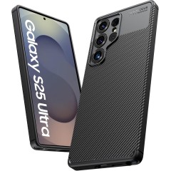 Husa Alc Mobile auto focus carbon compatibila cu Samsung Galaxy S25 Ultra Husa Alc Mobile auto focus carbon compatibila cu Samsung Galaxy S25 Ultra