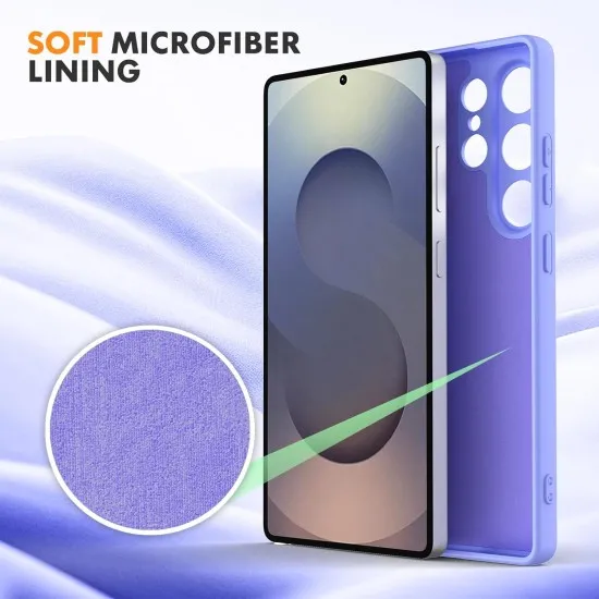 Husa Soft Touch, slim, ALC Mobile, anti soc, compatibila cu Samsung Galaxy S25 Ultra, Lila Tpu Husa Soft Touch, slim, ALC Mobile, anti soc, compatibila cu Samsung Galaxy S25 Ultra, Lila Tpu