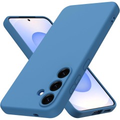 Husa Soft Touch, compatibila cu Samsung Galaxy S25 Plus, Albastru Tpu Husa Soft Touch, compatibila cu Samsung Galaxy S25 Plus, Albastru Tpu